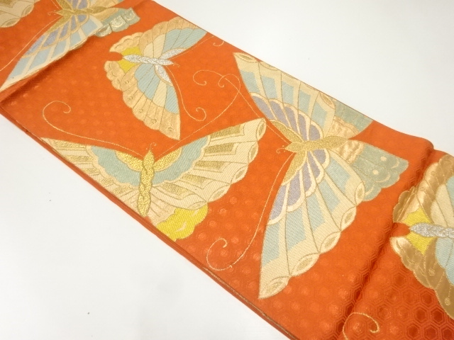 JAPANESE FUKURO OBI / WOVEN BUTTERFLY